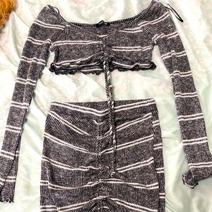 Fashion Nova 2 piece matching set.